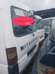 A picture of Sharp buy and drive mistubuishi bus with nothing to fix