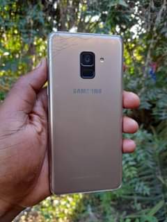 A picture of Samsung A8 2018