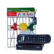 A picture of Gotv decorder and antenna