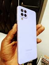 A picture of Samsung Galaxy a22 Haina kipengel gb128 ram4 net4g