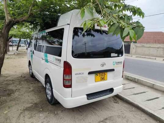 A picture of Hiace new model
