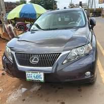 A picture of 2010 RX350 clean Nigerian use first body paint Price 12m