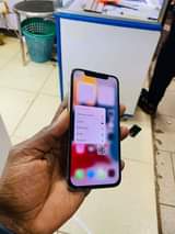 A picture of IPhone X with 64GB Storage in good condition on sale