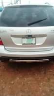 A picture of Mercedes ML350 Model