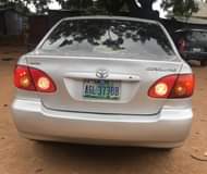 A picture of Toks standard Corolla 06 Android screen and reverse camera Clean