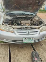 A picture of This two Honda car are in Osogbo both engine and