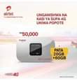 A picture of Airtel Vodacom router Wi Fi