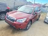 A picture of subaru forester maroun colour