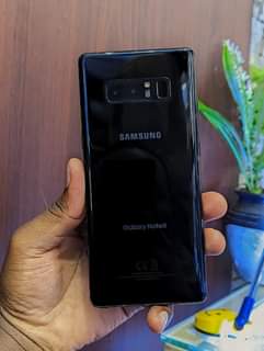 A picture of Samsung galaxy Note 8