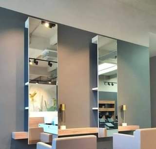A picture of Framed saloon mirrors