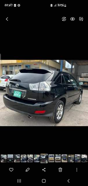 A picture of Toyota harrier new model regst