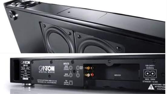 A picture of Canton soundbar Bluetooth home cinema system