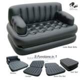 A picture of CAMPING EQUIPMENTS SLEEPING BAGS INFLATABLE AIR MATTRESS AIR SOFA CAMPING