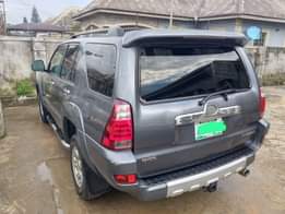A picture of Belgium grade Toyota 4 Runner 2005 model silent engine with