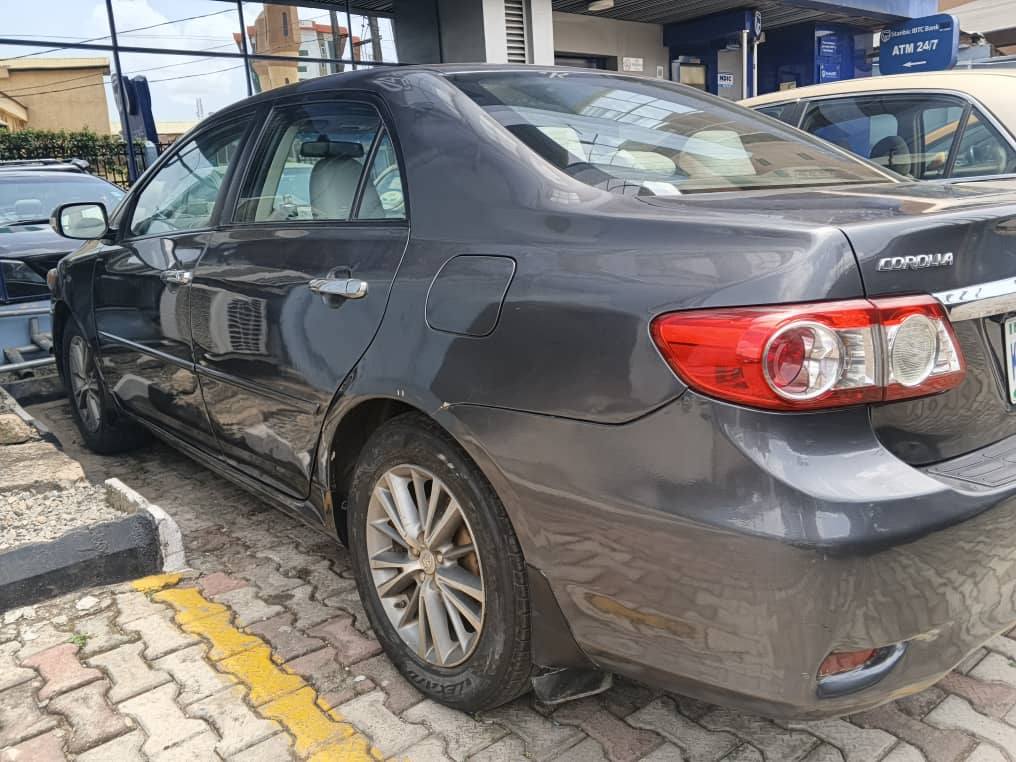 A picture of Toyota corrola 2013 model registered toks standard