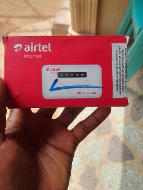 A picture of Airtel wifi