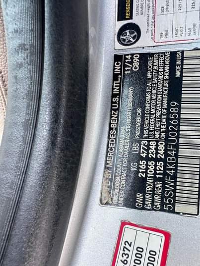A picture of 2016 EXTREMELY NEAT C300 WITH RECENT DUTY KEYLESSDOUBLE PANORAMIC VIEWCOLLISION