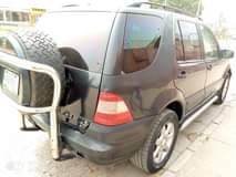 A picture of Mercedes Benz ML350 2002 registered