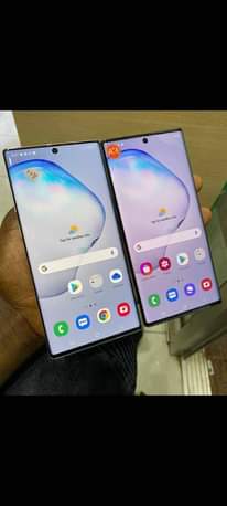 A picture of Samsung galaxy Note 10plus