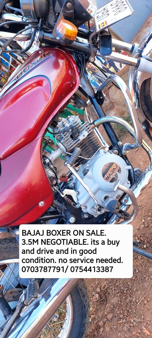 A picture of BAJAJ BOXER UGA 886 G 3 5m negotiable