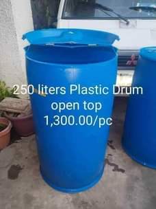A picture of 250litres drums for sale