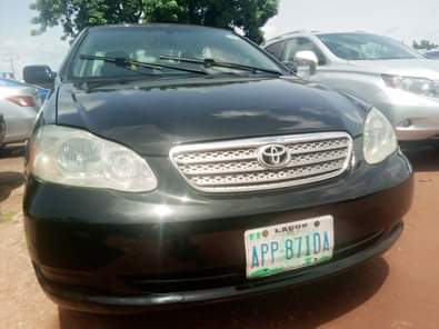 A picture of Toyota Corolla Belgium grade location owerri price 3 9 perfect