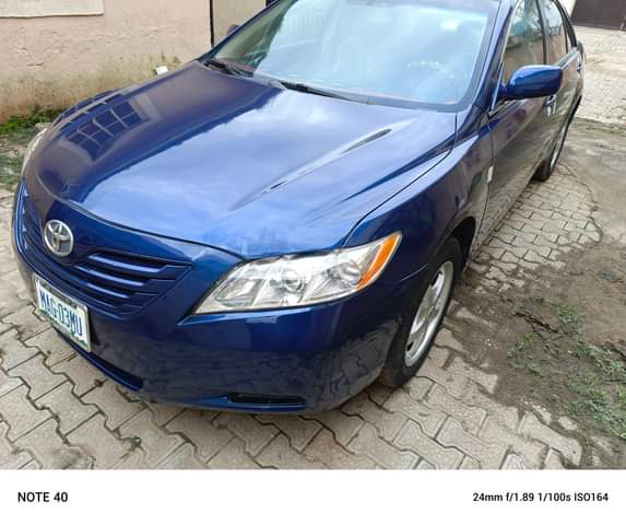 A picture of Sharp Camry 2008 with untempered engine and gear the car