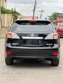 A picture of NEWLY ARRIVED FOREIGN USED 2010 RX350 CLEAN TITLE WIT REVERSE