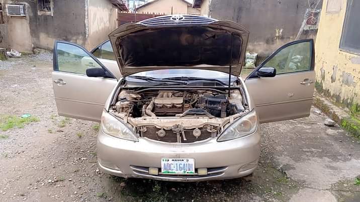 A picture of Toyota Camry aka big daddy Semi Belgium Engine 100 V6
