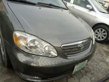 A picture of NEATLY USED 2005 MODEL TOYOTA COROLLA Perfect engine Perfect gear