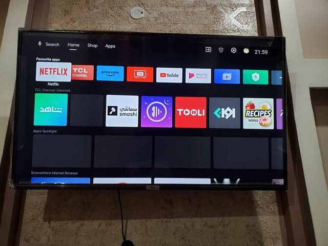 A picture of TV