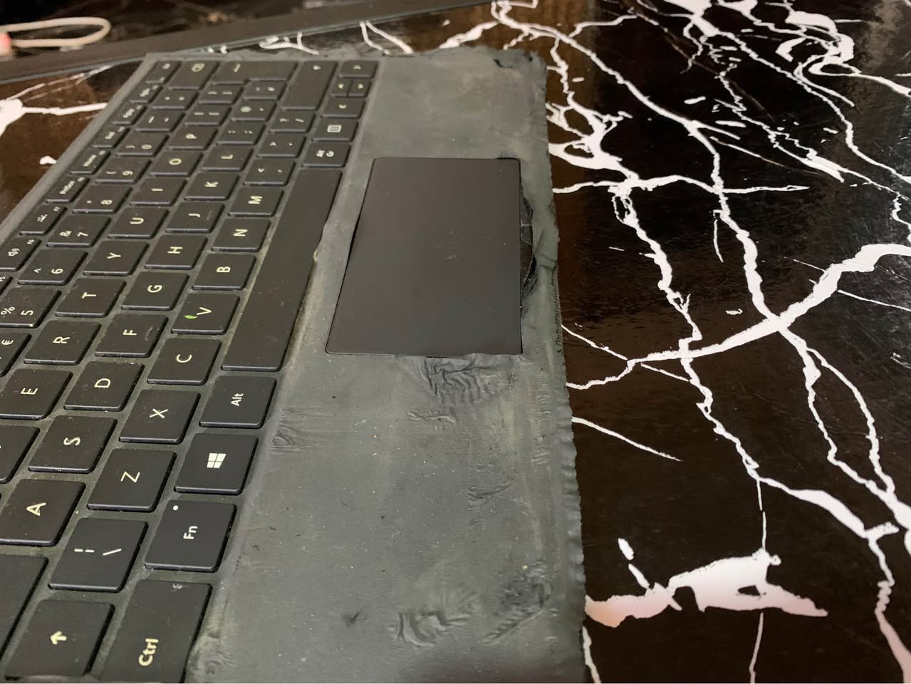 A picture of Microsoft Surface Pro 3 4 5 KEYBOARD Backlit Keyboard
