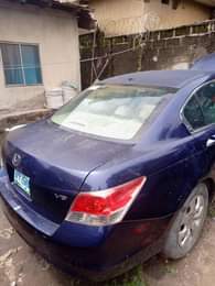 A picture of awoof awoof super sharp Honda Accord 09 purely first body