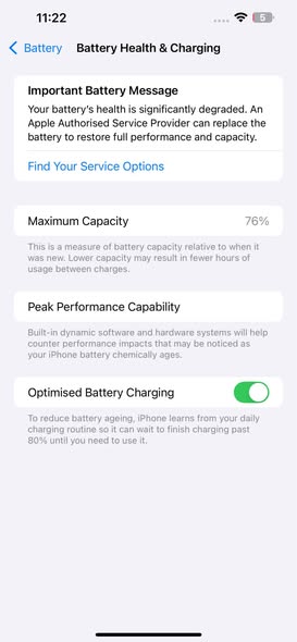 A picture of iPhone 13 Pro Max 128gb