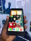 A picture of Iphone 8 plus 64Gb storage Battery life 77 Fingerprint works
