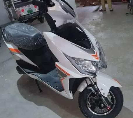 A picture of Electric motorcycle