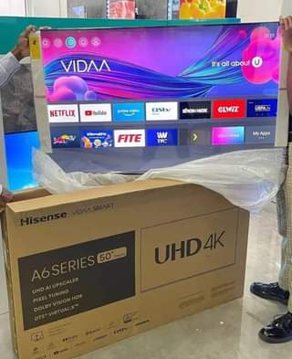 A picture of hisense flat tv