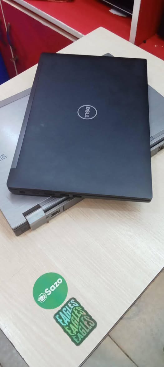 A picture of Dell i5 with 8gb RAM and 256gb SSD. Touch screen