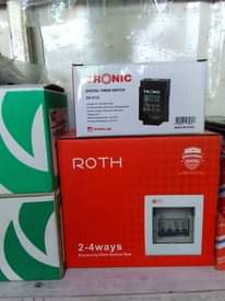 A picture of Electricals sockets switches installation gadgets