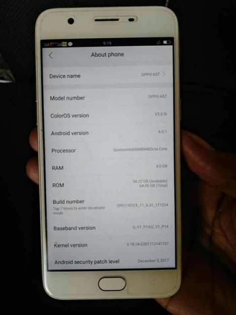 oppo a57
