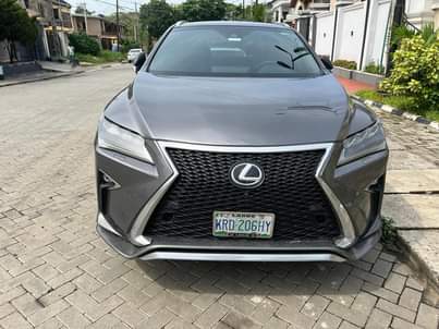 A picture of A YEAR REGISTERED 2018 LEXUS RX350 FSPORT
