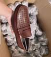 A picture of Gental Moccasins available call WhatsApp 0757010109 Inbox for orders please