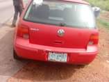 A picture of EXTREMELY CLEAN GOLF RED COLOR HURRY NOW Absolutely nothing to