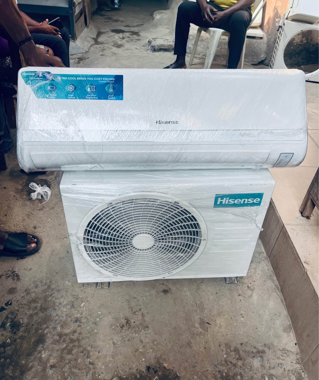 A picture of Hisense 1 5HP low voltage air conditioner