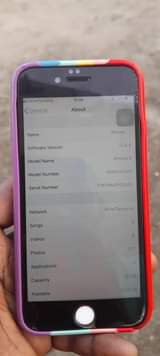 A picture of Iphone 6 plain