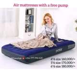 A picture of Pressure traveling mattresses each with a free pump