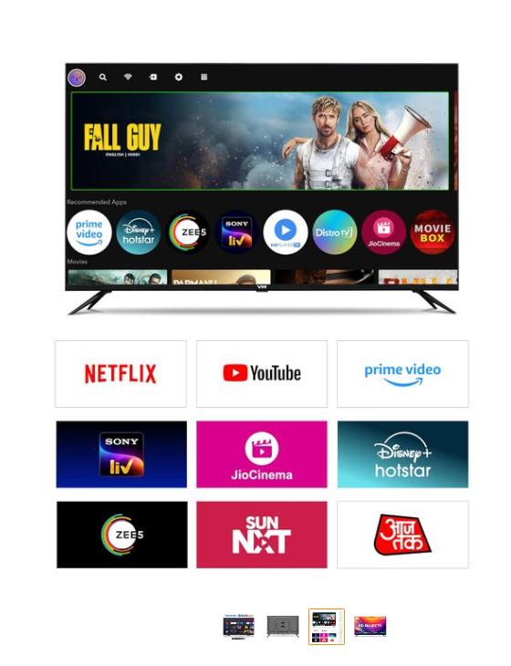 A picture of 32 INCH SMART TV ANDROID 13 WITH BLUETOOTH ONE MONTH