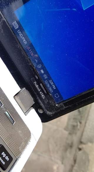 A picture of Nauza laptop