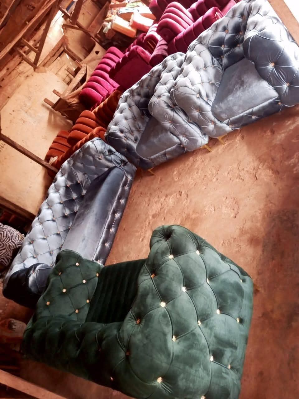 A picture of Seat of upholstery chair 