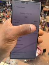 A picture of Samsung galaxy Note 10 dot